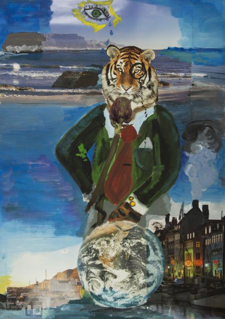 Surrealistische Landschaft 