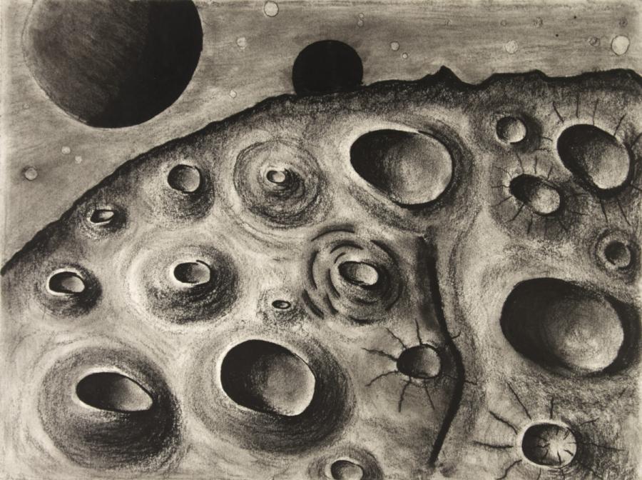 Landschaft: Kraterlandschaft