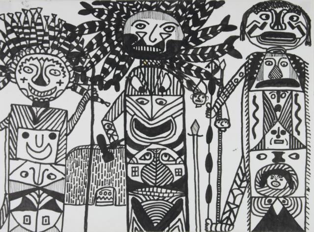 Exotische Ureinwohner