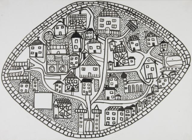 Mittelalterliche Stadt