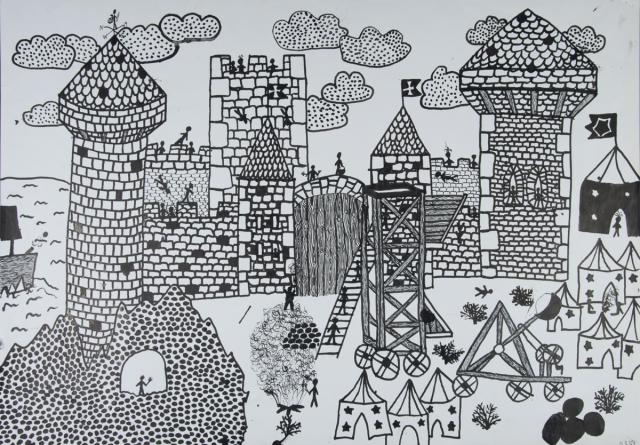 Mittelalterliche Stadt