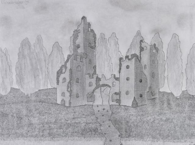 Perspektive mit 2 Fluchtpunkten: Natur und Kultur