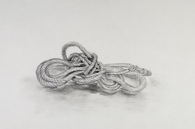 Verknotetes Seil