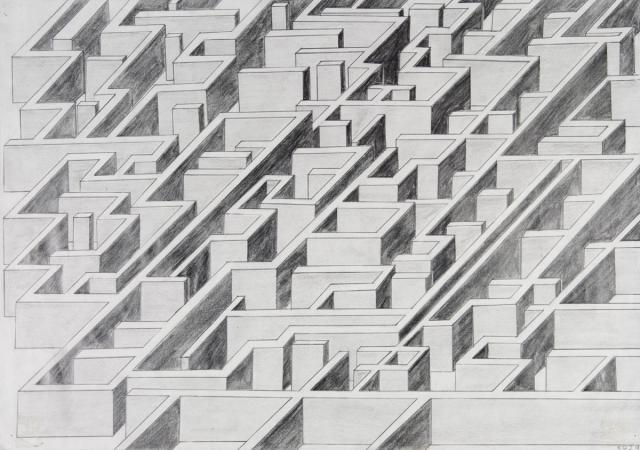 Parallelperspektive: Labyrinth