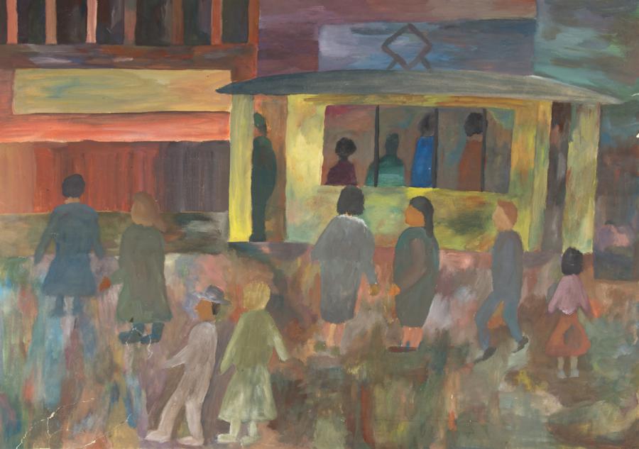 Menschen auf der Straße