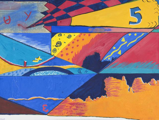 Abstrakte Kompostition