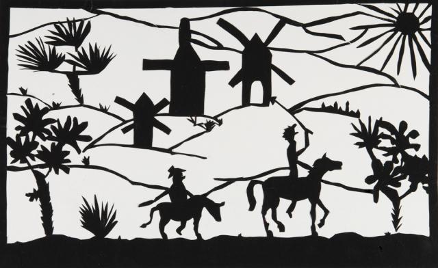 Reiter in der Landschaft