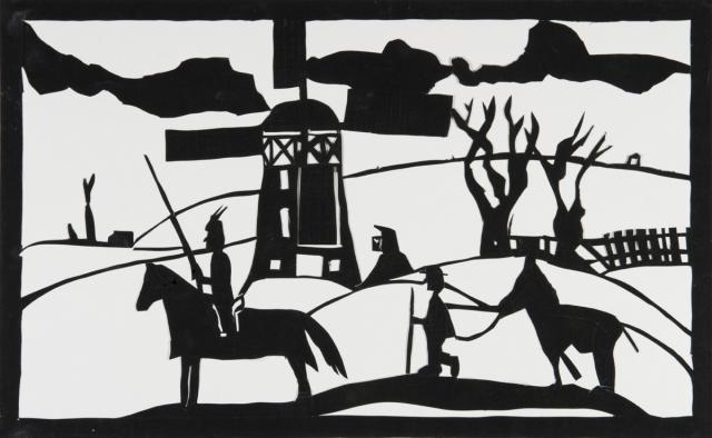 Reiter in der Landschaft