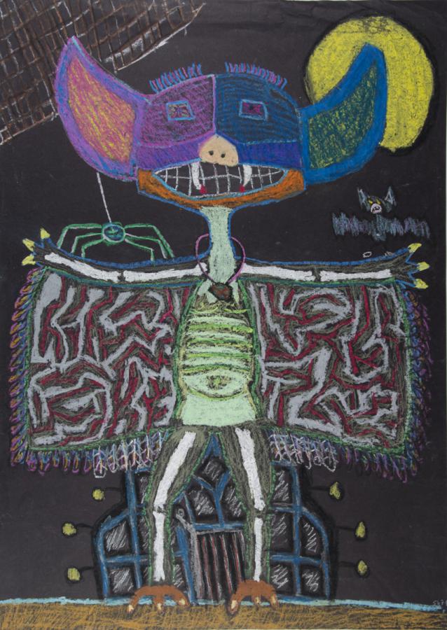 Erschrecker in der Geisterbahn