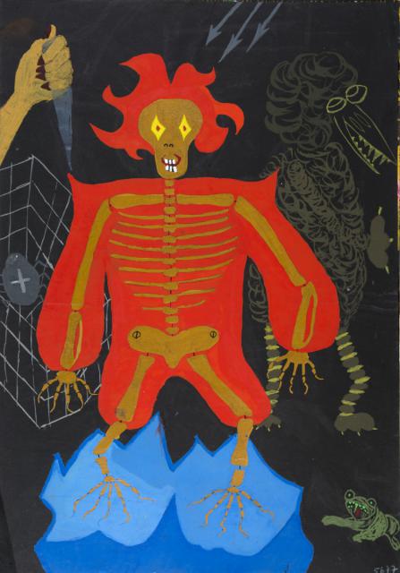 Erschrecker in der Geisterbahn