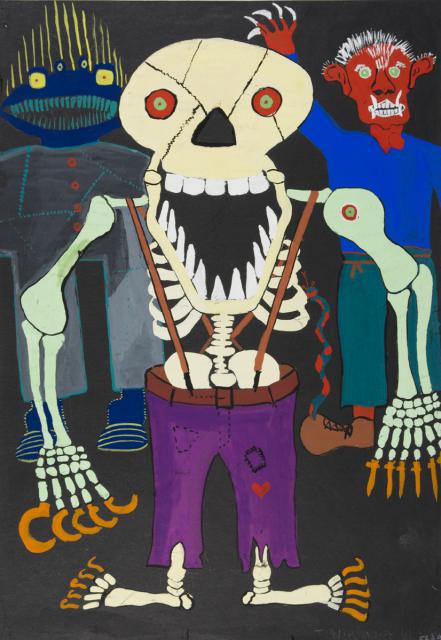 Erschrecker in der Geisterbahn