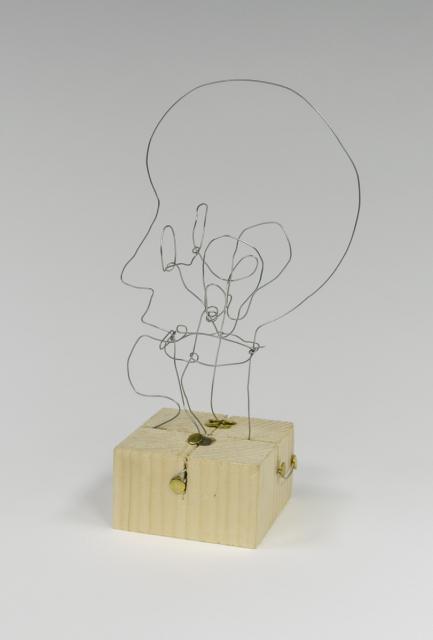 Drahtkopf aus einem Draht