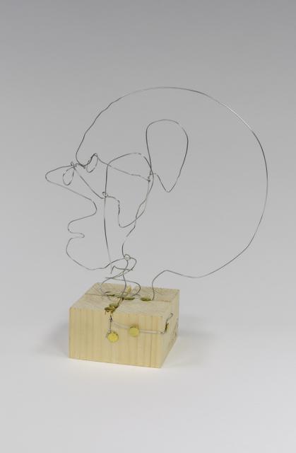 Drahtkopf aus einem Draht