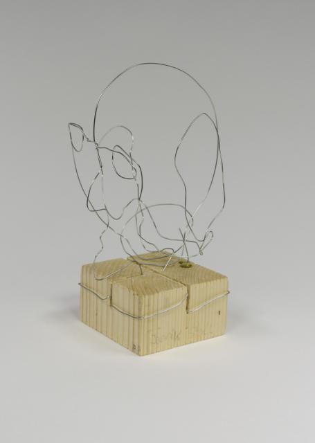 Drahtkopf aus einem Draht