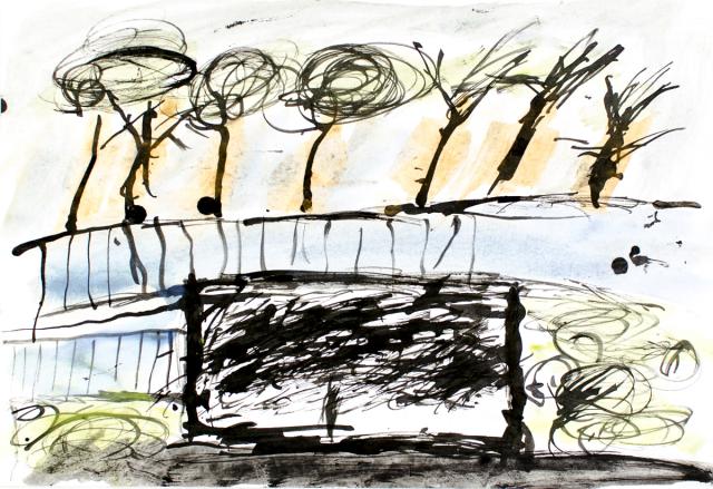 Zeichnung nach Handyfoto