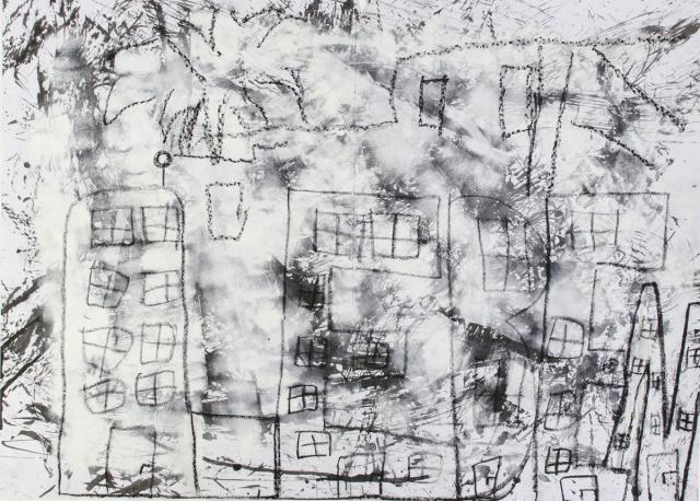 Zeichnen mit verlängertem Arm