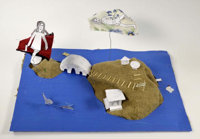 Fliegender Teppich übber Atlantis