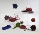 "Latex infiziert"   -   Mikroben