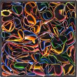 Klangfarben-Farbklänge Labyrinth entsteht