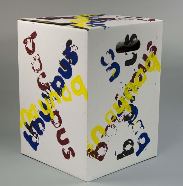 Hocker in Anlehnung an das Bauhaus