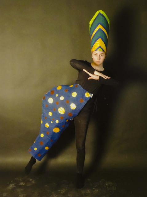 Plastik tragbar- Eine Hommage an Oskar Schlemmer