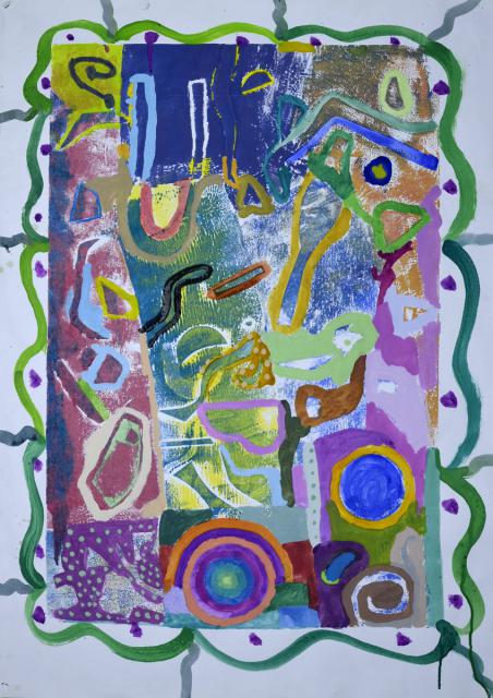 Maquetten für  Bauhausteppich