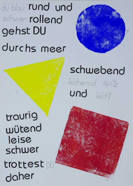 du blau du rot du gelb DU