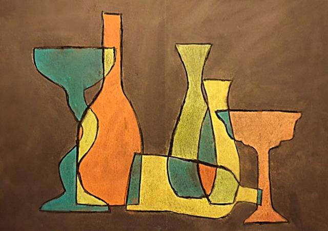 Abstraktes Stillleben