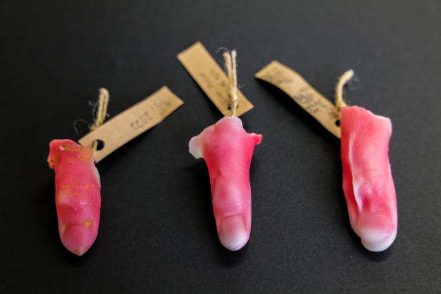 Ein Stück von mir - Fingerabgüsse