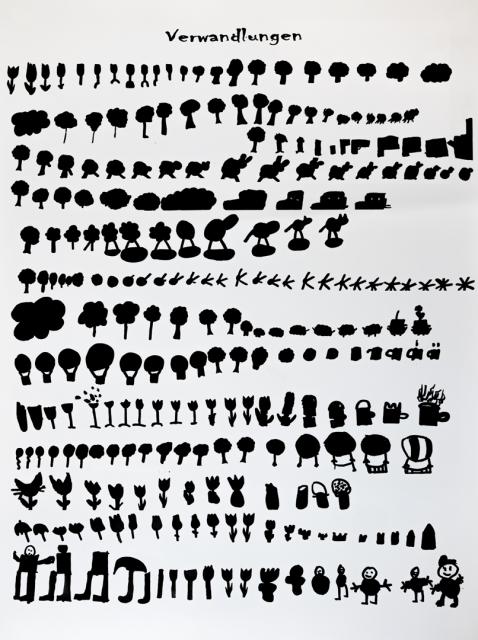 Eine Blume / Ein Baum verändert sich