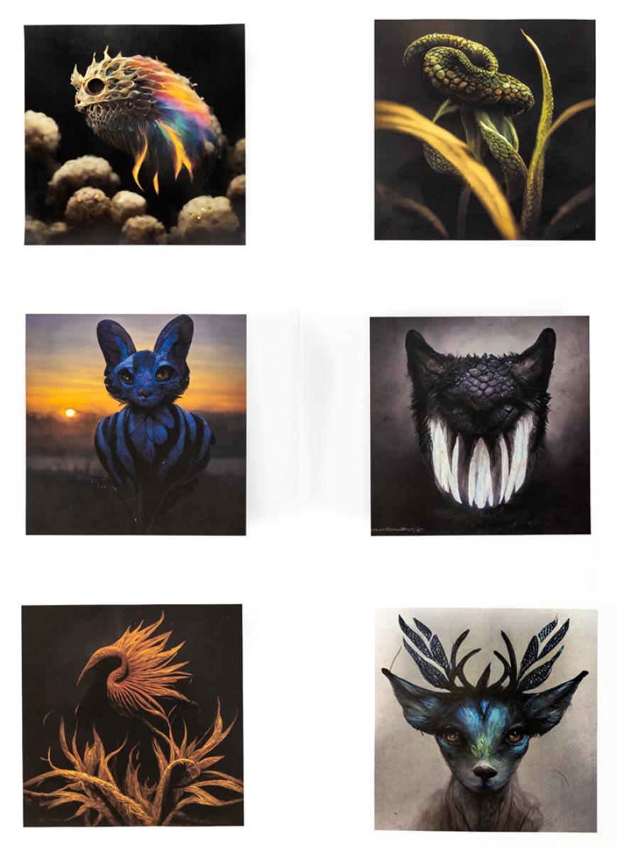 Zeitlose Kreaturen - KI kreiert Phantasietiere in der Natur