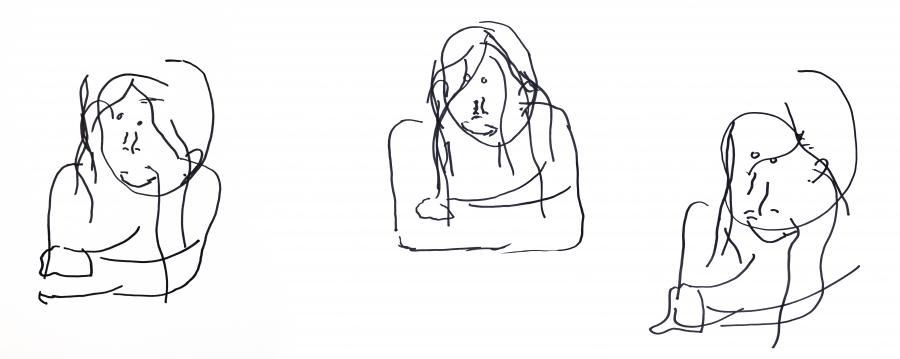 Von der Blindzeichnung zur Abstraktion