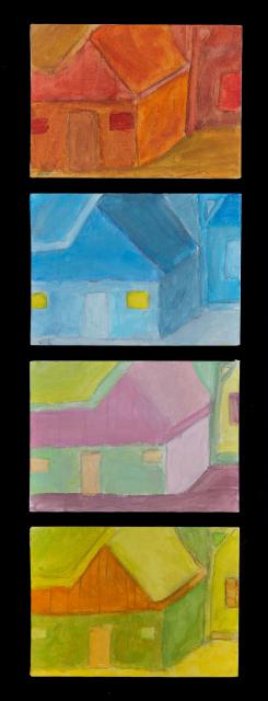 Dorfansicht nach Jakob Bräckle