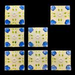 Fliesen mit floralem Motiv