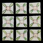 Fliesen mit floralem Motiv