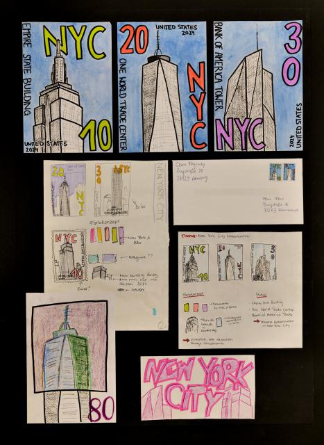 Briefmarkenserie "Architektur"