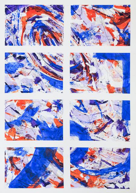 Abstrakte Mini-Serie