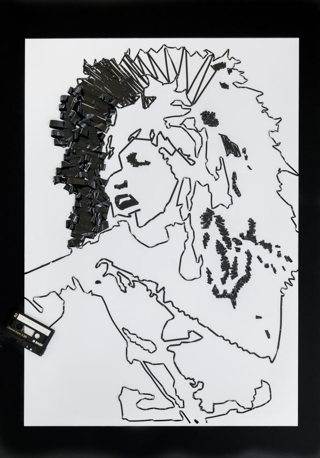 Tape-Art: Tina Turner