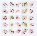 Die Linie erkundet die Fläche