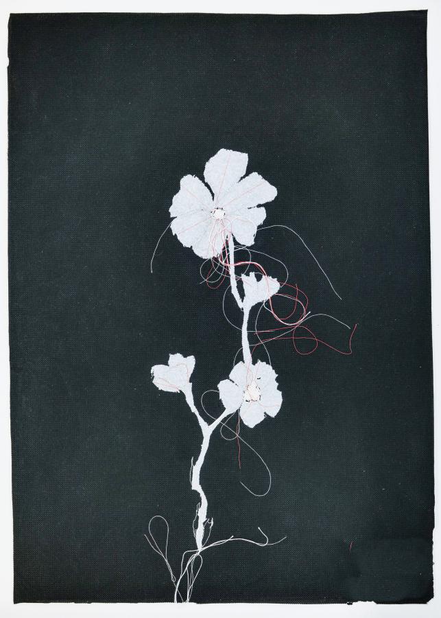 Textil-Blume
