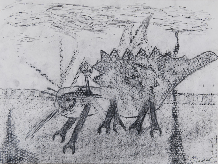 Surrealistisches Tier