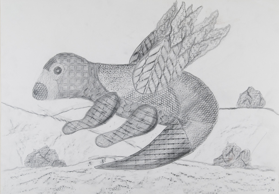 Surrealistisches Tier