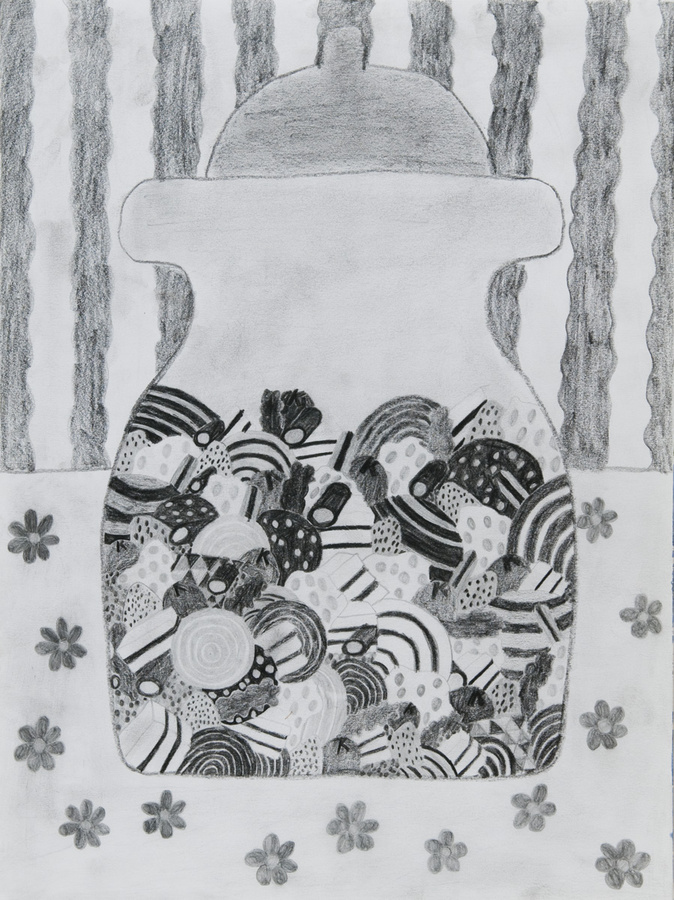 Gegenstand: Lakritzglas