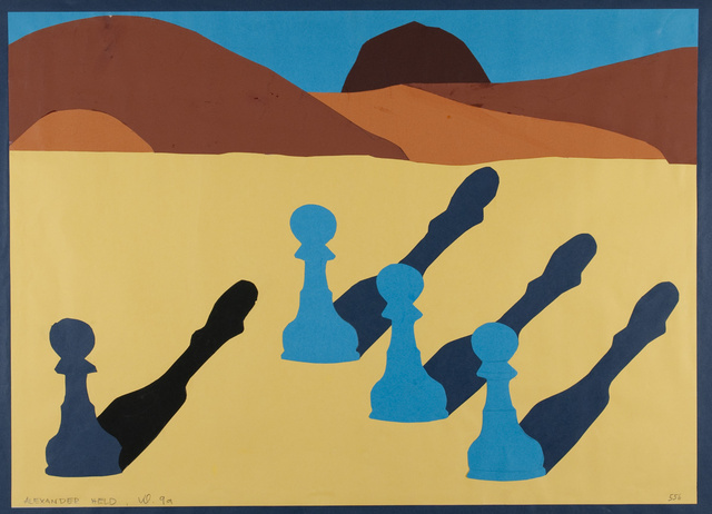 Landschaft mit Kegeln