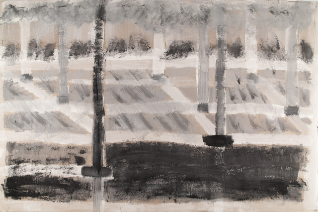 Landschaft in der Dunkelheit