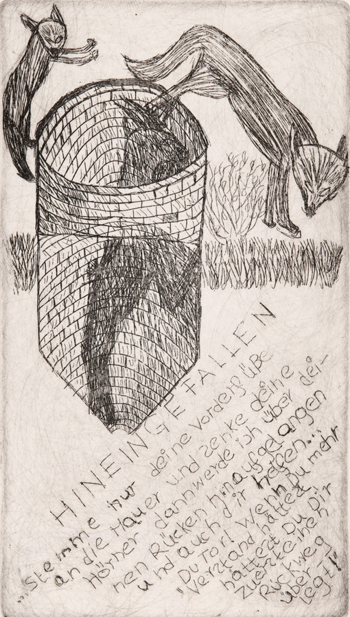 Textillustration - Äsop