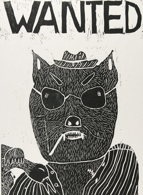 Fahndungsplakat: Wanted