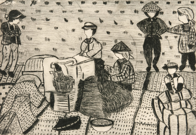 Menschen bei der Arbeit