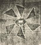 Kartondruck - Geometrische Formen