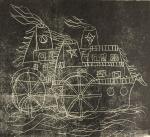 Kartondruck - Schiff